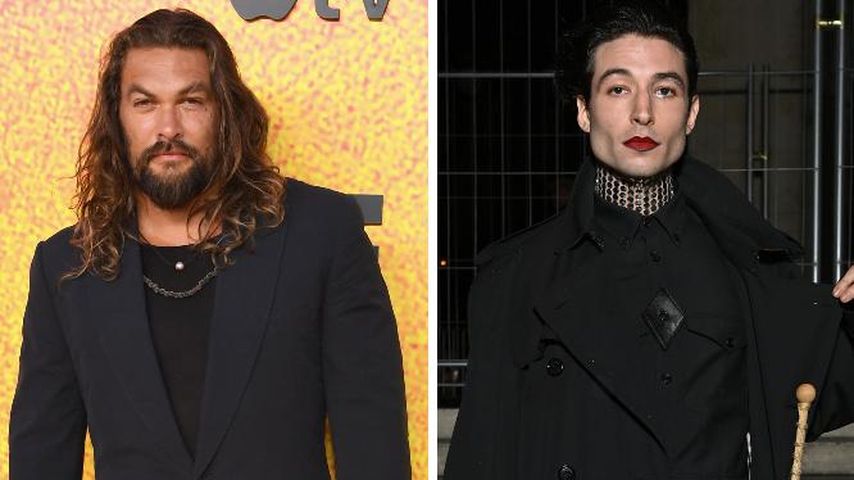 Trotz schwerer Vorwürfe: Jason Momoa unterstützt Ezra Miller