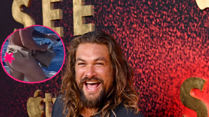 Bei Angelausflug: Jason Momoa zeigt seinen nackten Hintern!