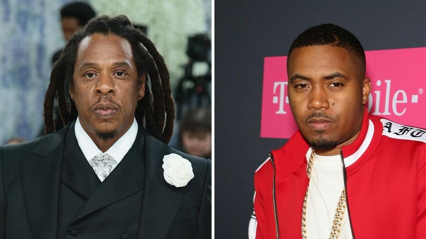 Collage: Jay-Z und Nas