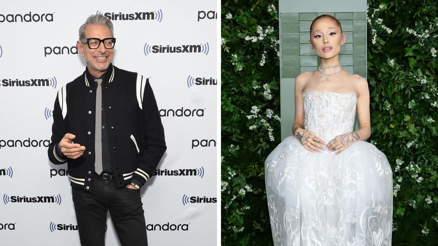 Jeff Goldblum vergaß sein erstes Treffen mit Ariana Grande