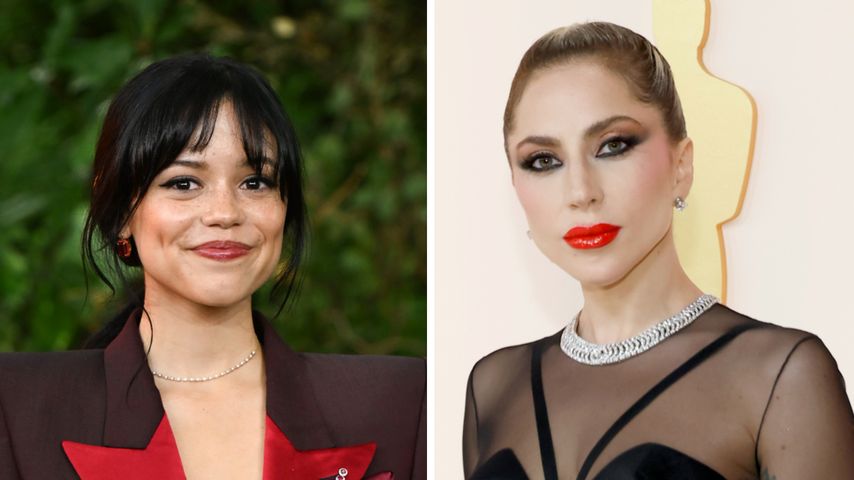 Collage: Jenna Ortega und Lady Gaga