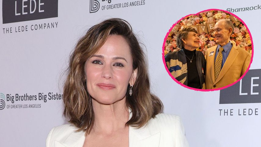 So süß gratuliert Jennifer Garner Eltern zum Hochzeitstag