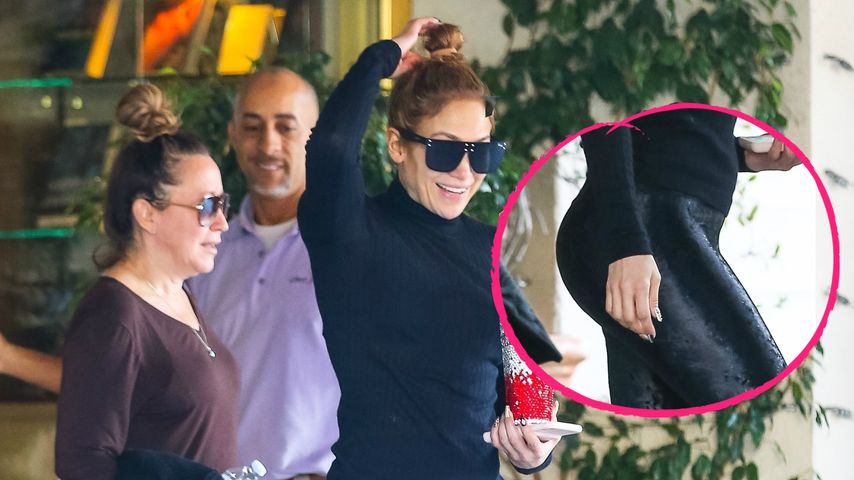 Sexy Silhouette: Jennifer Lopez' Knack-Po ist in Topform