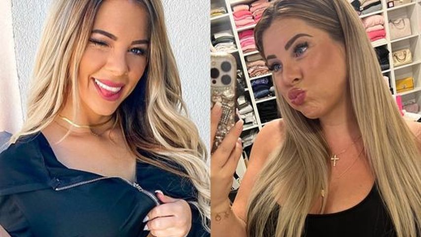 "22 Kilo später": Jenny Frankhauser mit und ohne Babybauch
