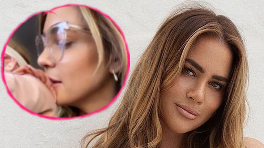 Shitstorm vorprogrammiert? Jessi Hallers Baby hat Ohrlöcher