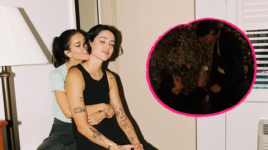 Zwischen Totenköpfen: Jessica Origliasso machte Alex Antrag!