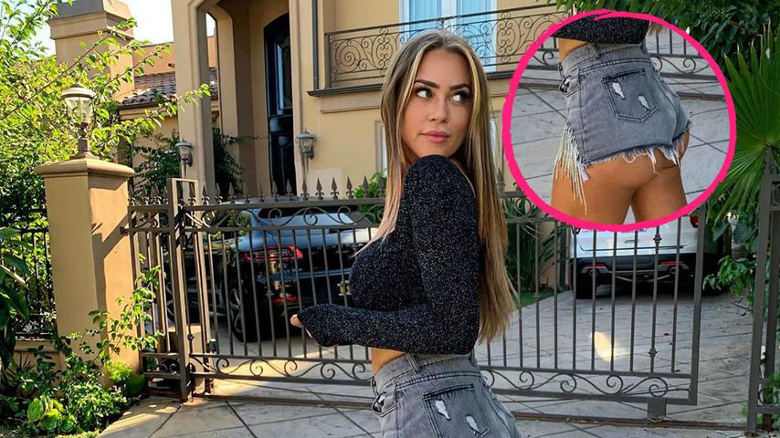 Under-Booty-Hose: Jessi Paszka POlarisiert mit knappen Pants