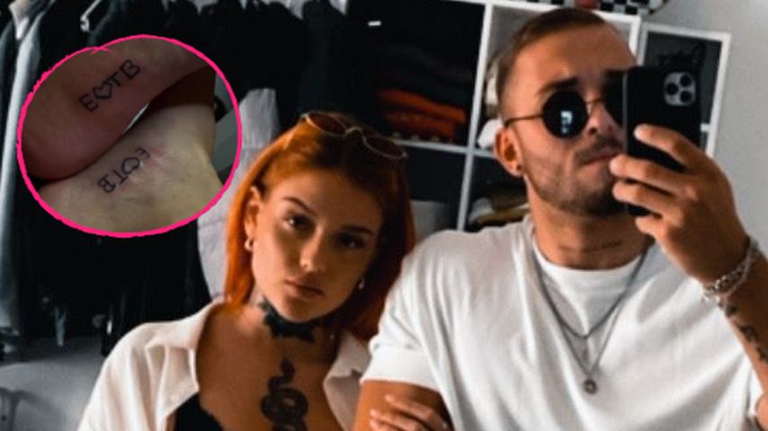 "Gewagt": Jill Lange und Lars stechen sich Partner-Tattoo