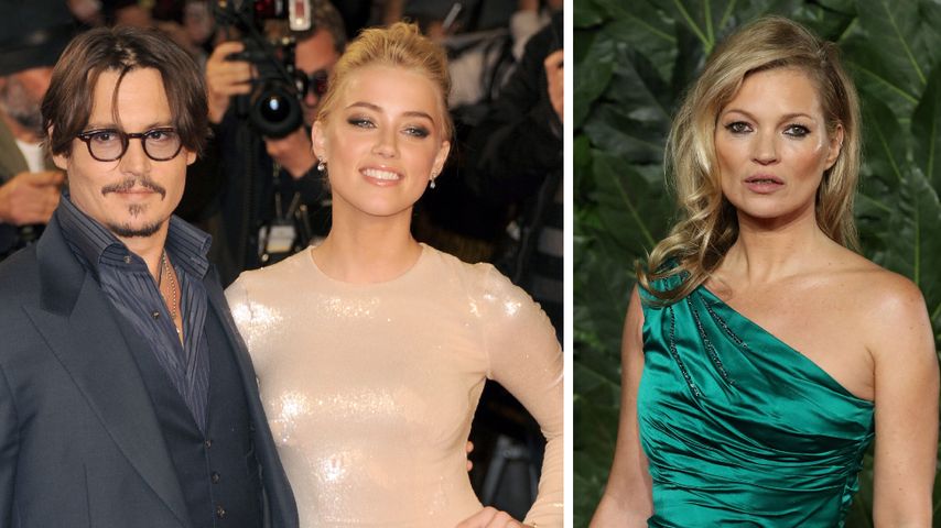 Johnny Depps Prozess mit Amber: Sagt auch Ex Kate Moss aus?