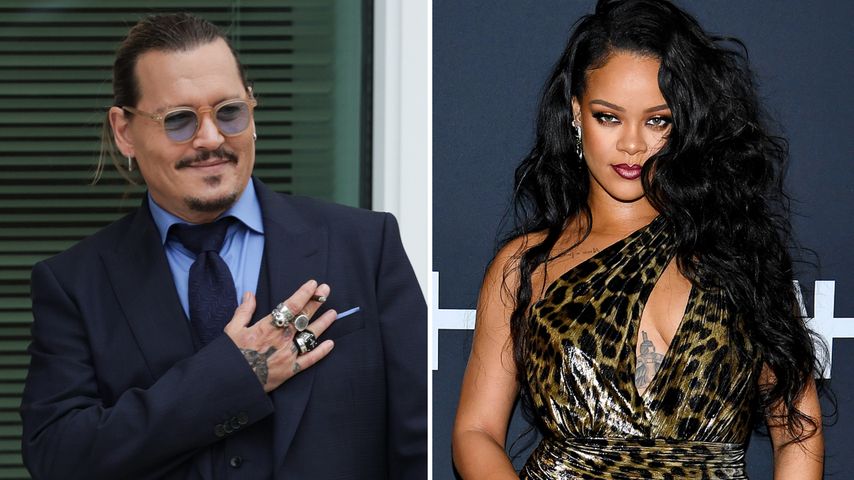 Nach umstrittenem Show-Auftritt: Johnny Depp dankt Rihanna