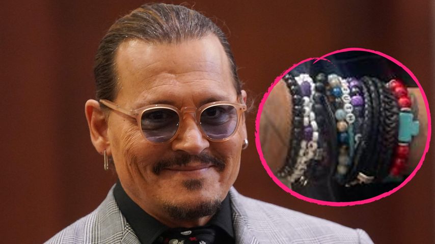 Nach Prozess-Sieg: Johnny Depp trägt "Wahrheit"-Armband
