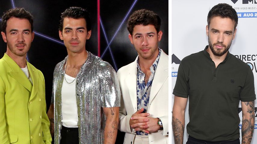 Collage: Jonas Brothers und Liam Payne