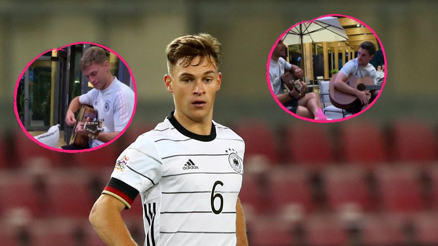 Vor EM-Spiel gegen Ungarn: Joshua Kimmich und Co. musizieren