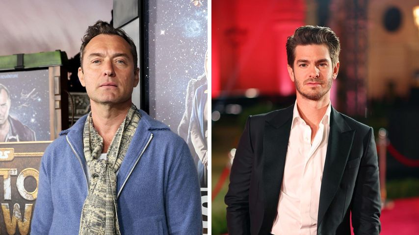 Collage: Jude Law und Andrew Garfield