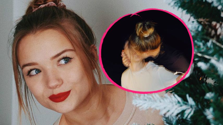 Knutschbild: Wen küsst YouTuberin Julia Beautx denn da?