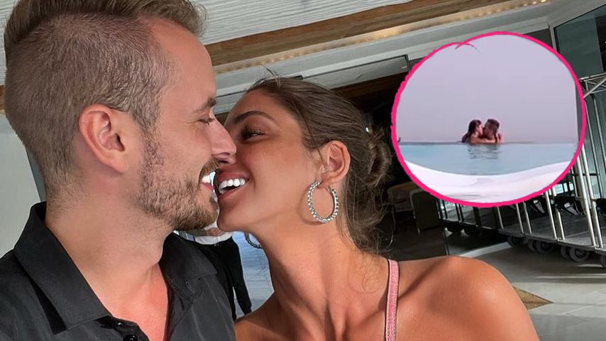 Julian Claßen und Tanja fahren heiße Flirt-Offensive im Pool