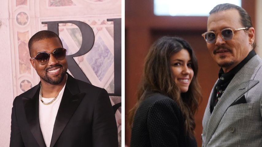 Kanye West beendet Zusammenarbeit mit Johnny Depps Anwältin