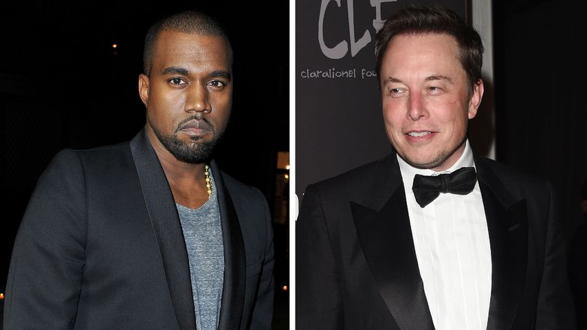 Kanye West und Elon Musk