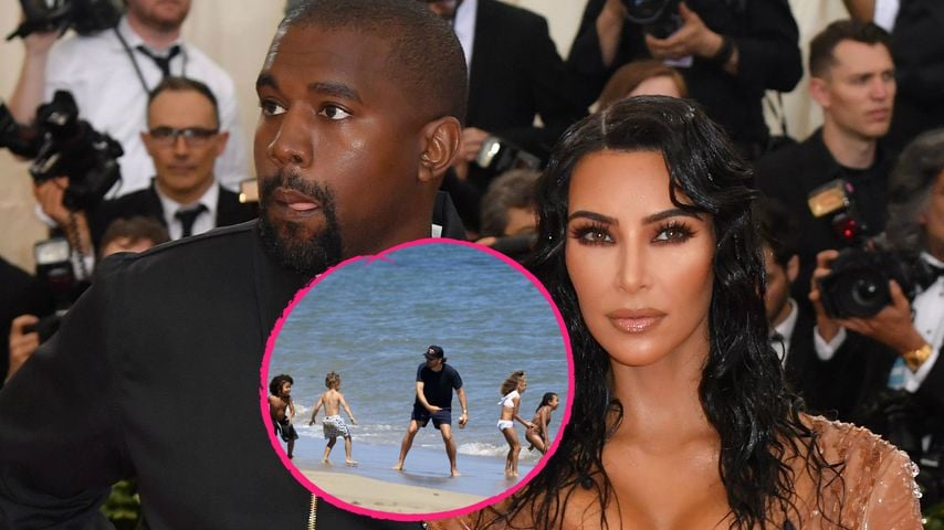 Während Kim-Kanye-Krise: Scott Disick tobt mit ihren Kids
