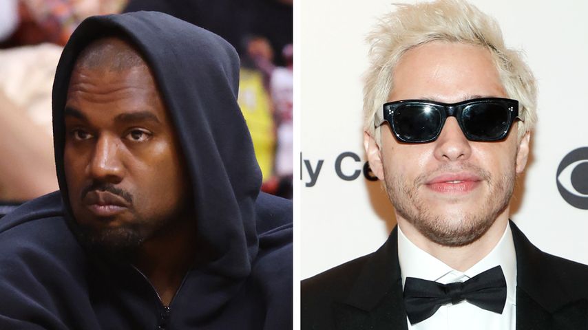 Kanye West ist sauer: Pete Davidson kümmert sich um die Kids