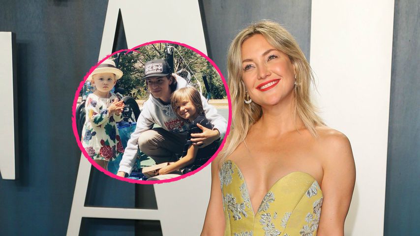 Alle drei vereint: Kate Hudson teilt Foto von ihren Kindern!