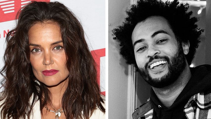 Total leidenschaftlich! Katie Holmes knutscht ihren Bobby