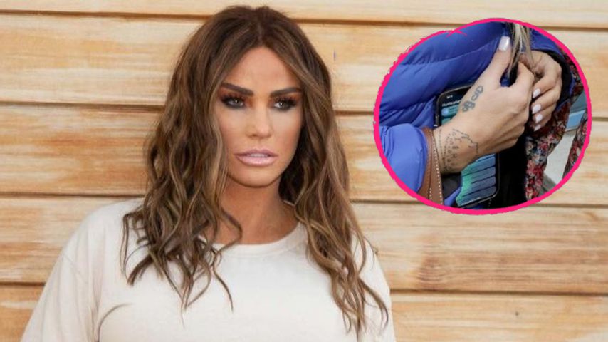 Neuer Liebesbeweis: Katie Price hat ein weiteres Carl-Tattoo