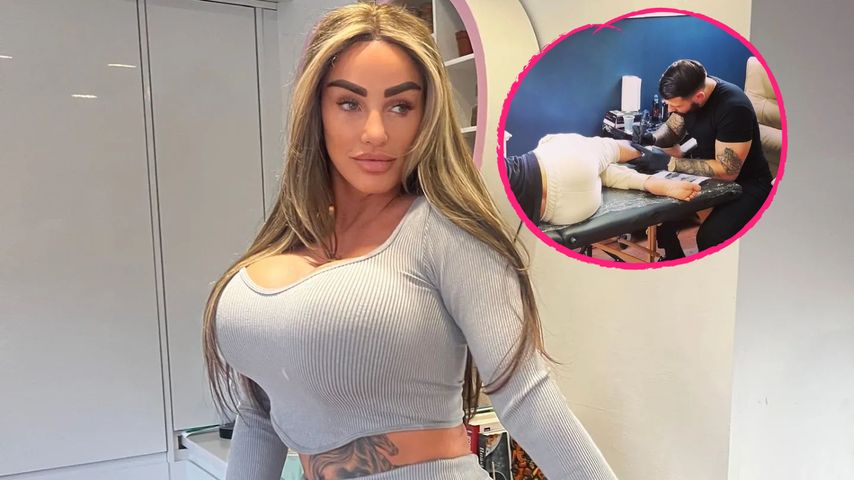 Sieben-Stunden-Session: Katie Price bekommt ein neues Tattoo