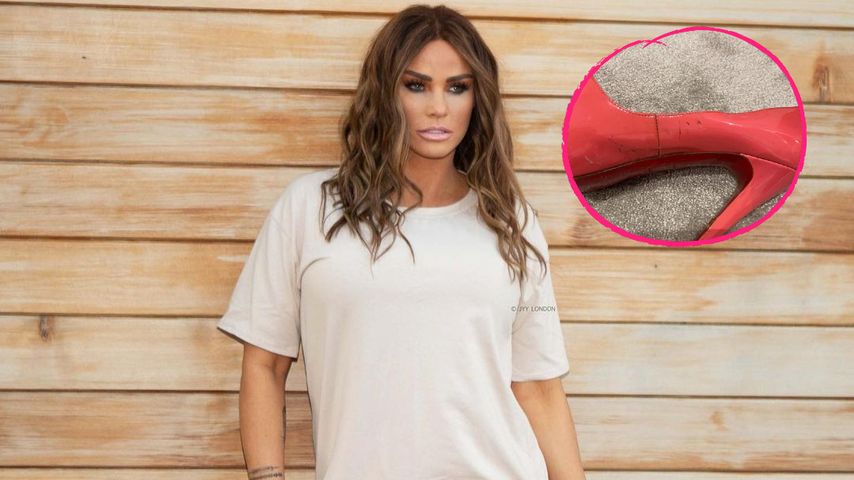 Über 400 Euro: Katie Price verkauft abgelatschte High Heels