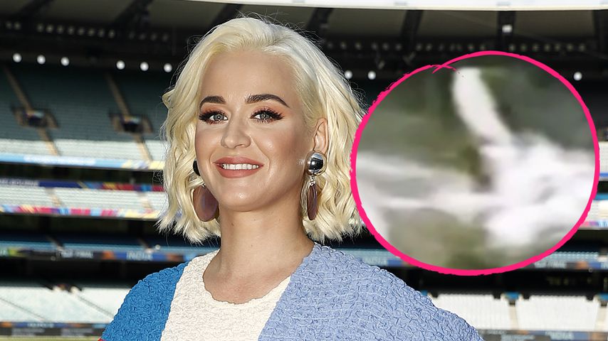 Katy Perrys Baby zeigt ihr auf Ultraschall den Mittelfinger