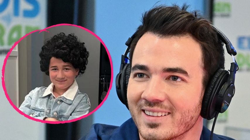 Alena verkleidet sich als Double ihres Papas Kevin Jonas