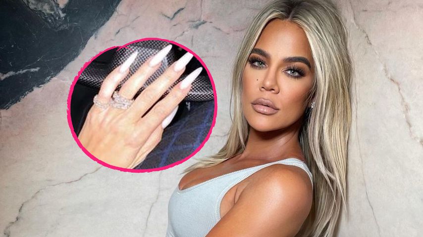 Diamantring: Deutet Khloé Kardashian Reunion mit Tristan an?