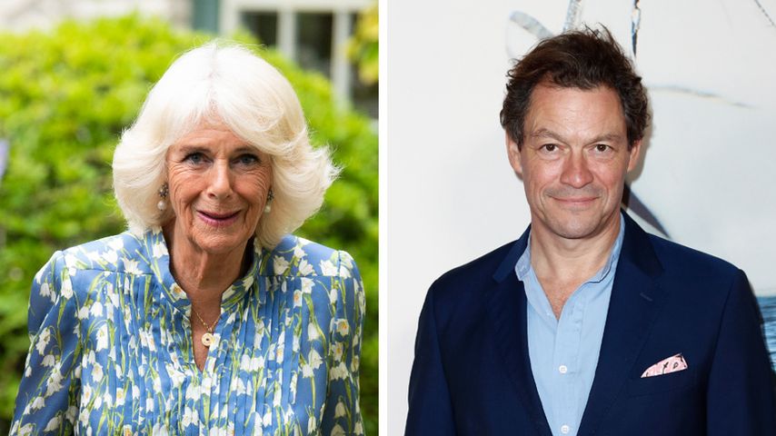 Camilla nannte "The Crown"-Star Dominic West "Eure Majestät"