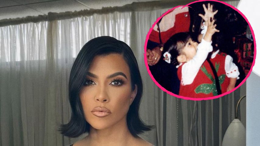 Kourtney Kardashian gedenkt ihres Vaters mit Weihnachtsfotos