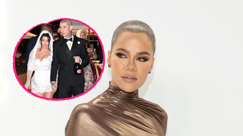 Khloé gefiel Kourtney Kardashians Hochzeitskleid nicht!