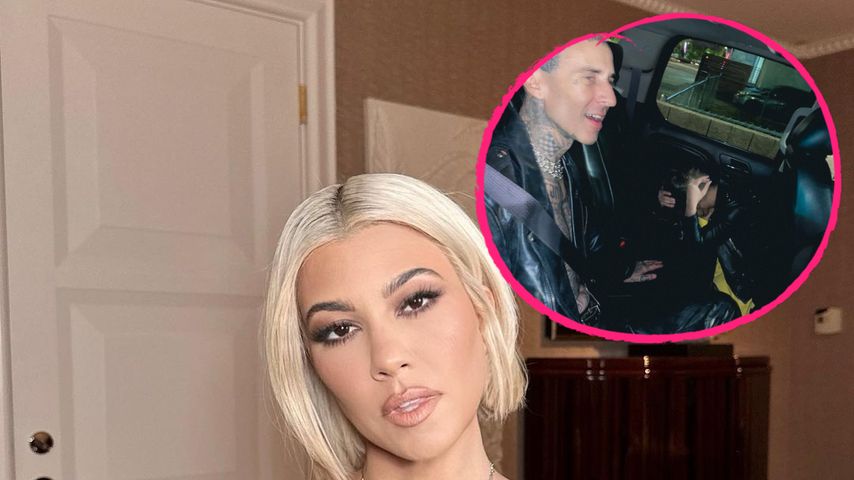 "Kurz vorm Kotzen": Kourtney Kardashian teilt Throwback