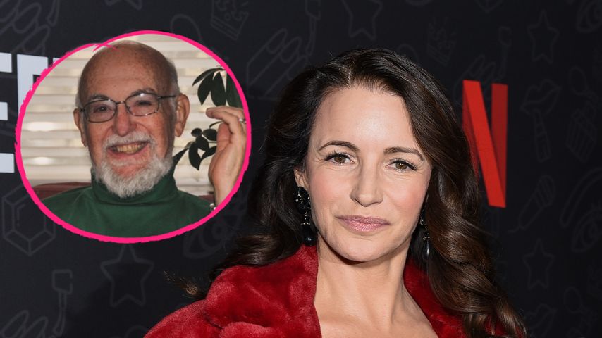 Collage: Kristin Davis und ihr Vater Tom Atkinson