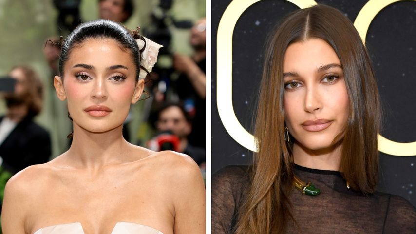 Dinner mit Kylie: Hailey Bieber erstmals nach Geburt gesehen