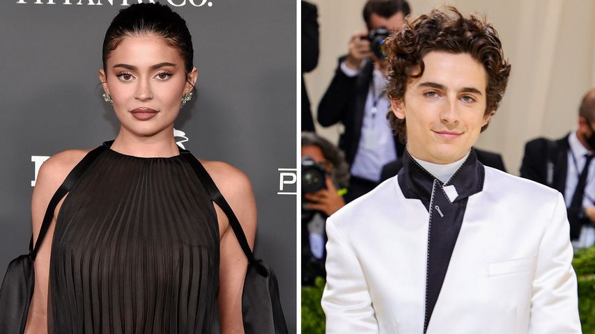 Ihr Auto in seiner Einfahrt: Datet Kylie Jenner Timothée?