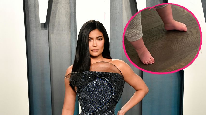 Sehr selten: Kylie Jenner postet Füßchen ihres Baby-Boys!