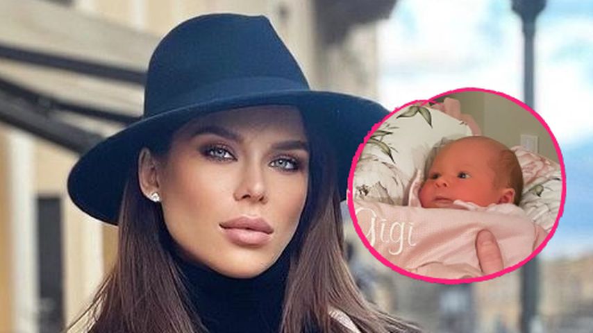 Süß! Neu-Mama Liliana Matthäus zeigt das Gesicht ihres Babys