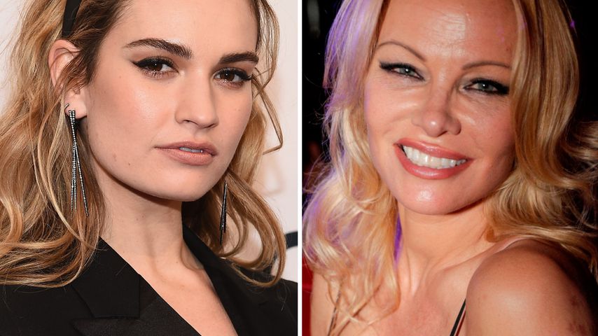 Twins: Hier verwandelt sich Lily James in Pamela Anderson!
