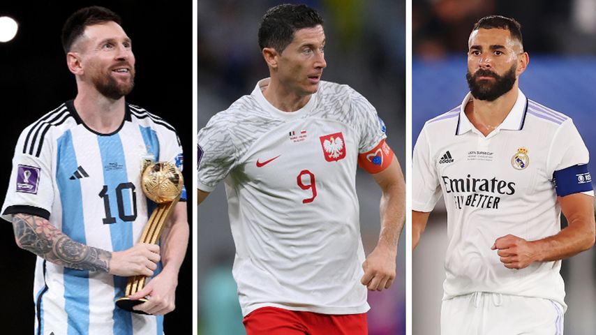 Wer wird dieses Jahr Weltfußballer? Das sind die Nominierten