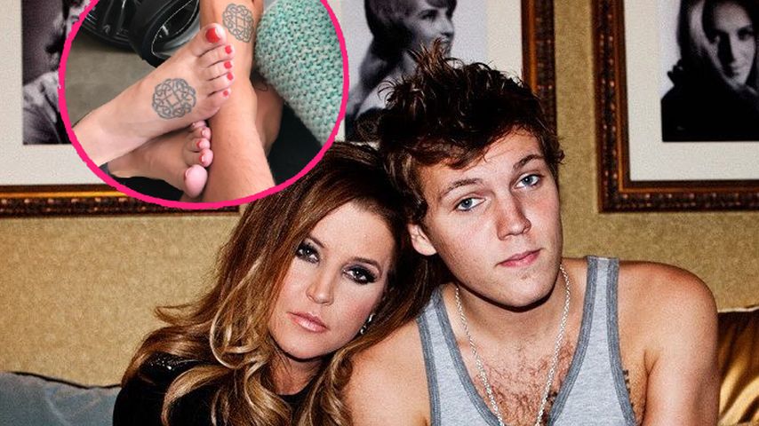 Lisa Marie Presely und Benjamin Keough