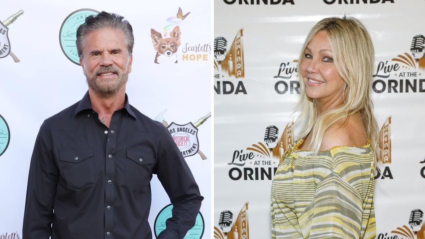 Verliebt: Lorenzo Lamas ist bei Heather Locklear angekommen