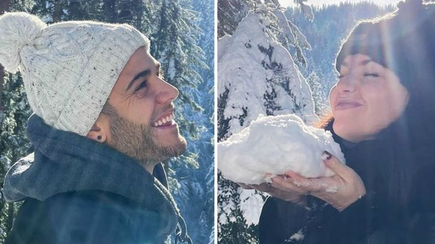 Wie süß! Luca Hänni und Christina Luft genießen Schnee-Trip