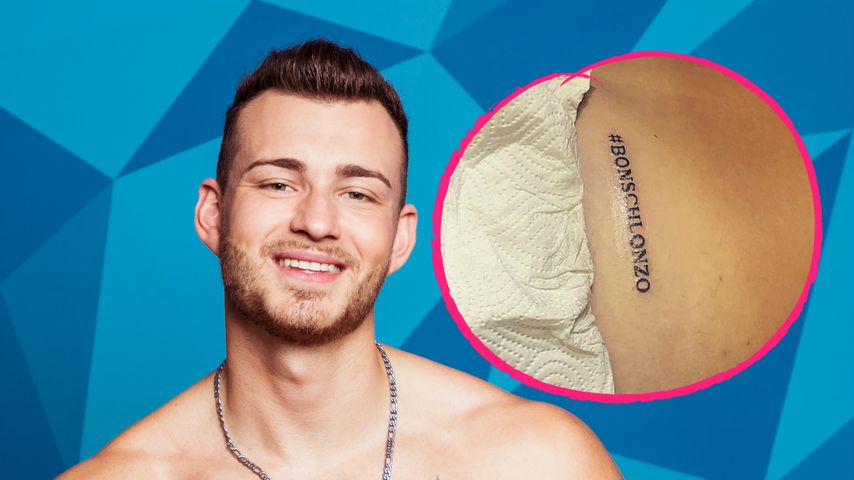 Tatsächlich! Luca lässt sich "Love Island"-Tattoo stechen