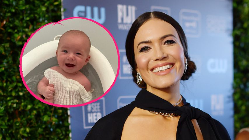 Beim Baden: Mandy Moore teilt neues Foto von Baby August