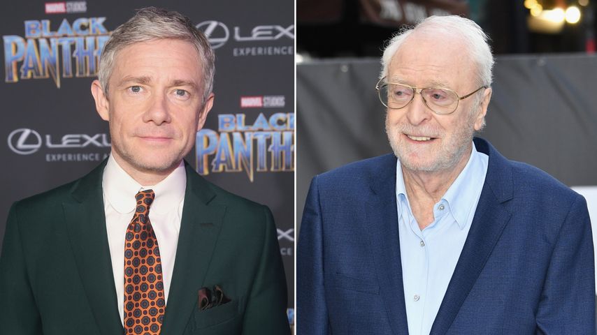 Martin Freeman blamierte sich bei Treffen mit Michael Caine