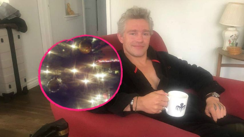 Collage: Matt Brown und sein Christbaum